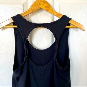 ZYIA Twisted Back Cotton Tank